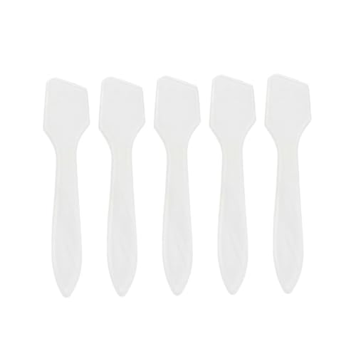 Healvian 300 Stück Transparente Maskenspatel Kosmetikspatel Gesichtscreme Löffel Praktisch Haltbar Für DIY Kosmetik Make Up Anwendung und Gesichtsmaske Geeignet von Healvian