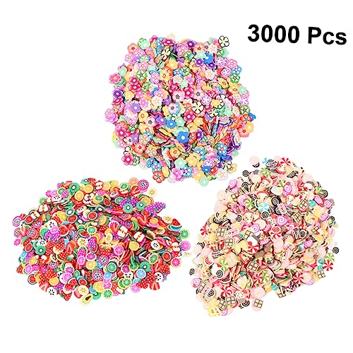 Healvian 3000 Stück Teiliges Nail Art Zubehör mit Designs Obst Pflaumenblüte Kuchen Leichte Langlebige DIY Nagelsticker für Frauen Selbstklebende Maniküre Dekoration Vielseitig für von Healvian