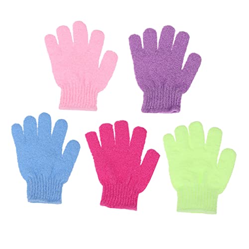 Healvian Peeling-handschuhe 30 Stück Duschhandschuhe Für Männer Frauen Studenten Weiches Material Für Rückenmassage Zufällige Farbe von Healvian