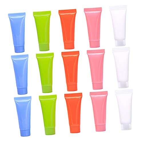 Healvian 30stücke Lotion Spender Tuben Leckfreie Wiederverwendbare Quetschflaschen Für Handcreme Und Kosmetik Praktische Reisebehälter Blau Grün Orange Weiß Healvian 30stücke Lotion Spender Tuben Leckfreie Wiederverwendbare Quetschflaschen Für Handcreme Und Kosmetik Praktische Reisebehälter Blau Grün Orange Weiß von Healvian