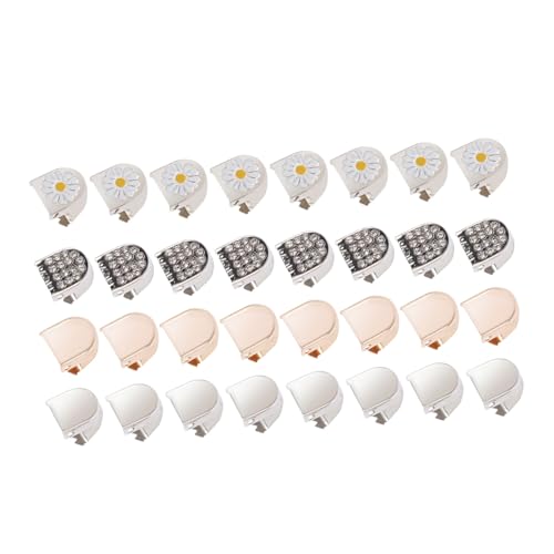 Healvian 32 Stück Teiliges Schnürsenkel verschluss Bunten Blumen clips Verstellbare Endkappen für Schuhe Einfache Fixierung Binden Geeignet für Damen Teens Praktische Healvian 32 Stück Teiliges Schnürsenkel verschluss Bunten Blumen clips Verstellbare Endkappen für Schuhe Einfache Fixierung Binden Geeignet für Damen Teens Praktische von Healvian