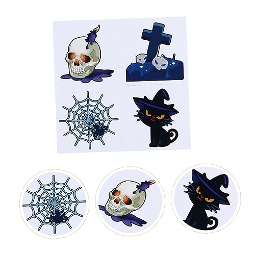 Healvian 36blätter Halloween Temporäre Tattoos Party Körper Tattoos Aufkleber Für Junge Mädchen von Healvian