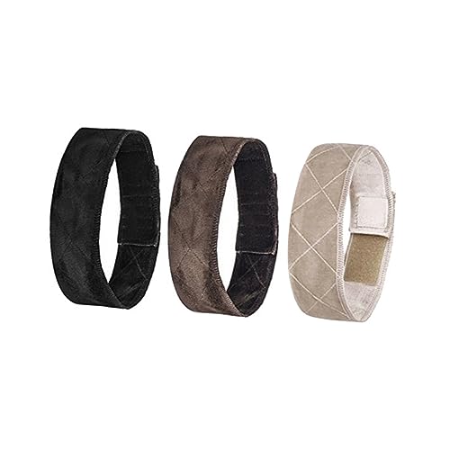 Healvian 3stücke Perückengriff Stirnband Verstellbares Perückenband Selbstklebendes Stirnband Für Perücken Perückenverschluss Haarband Für Damen Und Mädchen Schwarz Braun Beige von Healvian