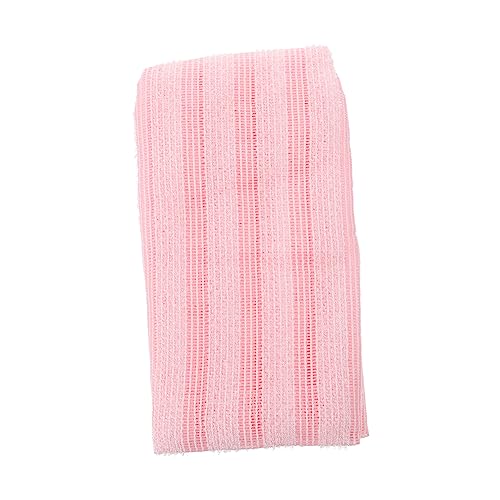 Healvian 3St doppelseitiges Badetuch Peeling-Rückenwäscher Körpertücher massagehandschuh massage handschuh Handtuch Handtücher Rücken Badetuch Rückenschrubberband der Rücken Duschtuch Rosa von Healvian