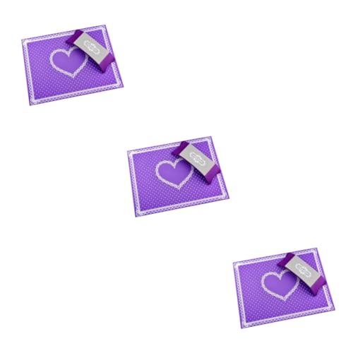 Healvian 3St handlauf handuchhalterung Schreibtischunterlage Handauflage für Nägel Nagelstudio-Handhalter Nagelkunstkissen Handgelenk Handkissen Handhalterung Kopfkissen Armlehne Violett von Healvian