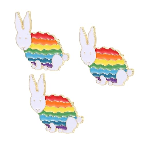 Healvian 3Stücke Regenbogen Tier Broschen Emaille Abzeichen Für Frauen Schmuck Für Kleidung Rucksack Hut Langlebig Healvian 3Stücke Regenbogen Tier Broschen Emaille Abzeichen Für Frauen Schmuck Für Kleidung Rucksack Hut Langlebig von Healvian