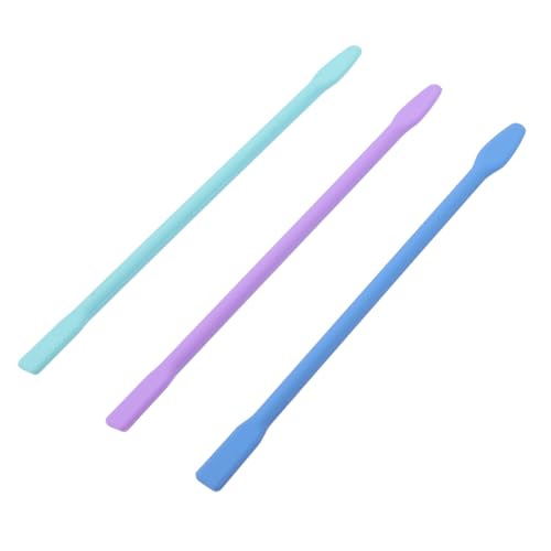 Healvian 3Stücke Silikon Maskenrührstäbchen für Gesichtsmaske DIY Schönheitsmasken Tool Wiederverwendbar Helllila für Salonanwendungen Healvian 3Stücke Silikon Maskenrührstäbchen für Gesichtsmaske DIY Schönheitsmasken Tool Wiederverwendbar Helllila für Salonanwendungen von Healvian