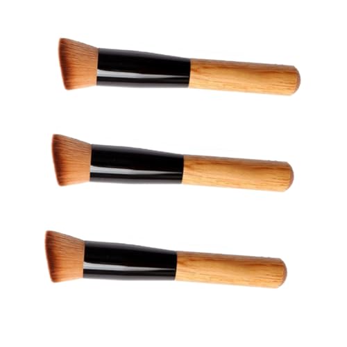 Healvian 3stücke Lidschattenpinsel Für Make-up Lose Puder Pinsel Kosmetikpinsel Aus Hochwertigem Material Vielseitig Einsetzbar Als Rougepinsel Oder Puderpinsel Für Damen von Healvian