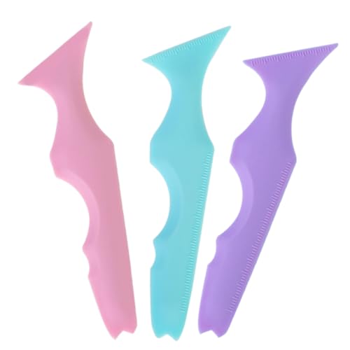 Healvian 3Stücke Teiliges Silikon Eyeliner Wiederverwendbare Makeup Hilfen Für Präzise Augenbrauen Lidschatten Und Lippenstift Langlebig Und Vielseitig von Healvian