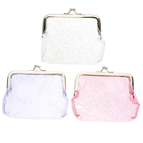 Healvian 3stücke Klare Aufbewahren Von Münzen Bargeld Und Schlüsseln Tragbar Für Frauen Und Mädchen von Healvian