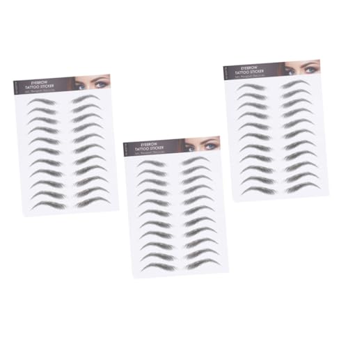 Healvian 3blätter Augenbrauen Aufkleber Falsche Augenbrauen Aufkleber Wasserfest Make-up Tool Healvian 3blätter Augenbrauen Aufkleber Falsche Augenbrauen Aufkleber Wasserfest Make-up Tool von Healvian
