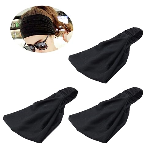 Healvian 3stücke Elastisches Yoga-stirnband Für Frauen Atmungsaktives Sport-haarband Schweißabsorbierend Und Knitterfrei Rutschfestes Stirnband Geeignet Für Training Und Aktivitäten von Healvian