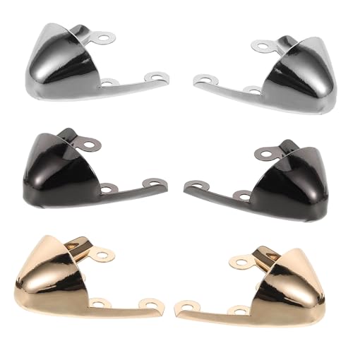 Healvian 3paare Metall High Heels Schutzkappen Unsichtbare Schuhspitzenabdeckung Sicherer Schuhschutz Und Stilvolle Dekoration Für Damen Geeignet Für Besondere Anlässe von Healvian
