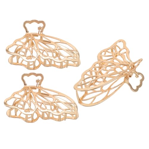 Healvian 3stücke Haarspangen Schmetterling Für Frauen Haarklammern Schmetterling Rutschfest Haarschmuck Aus Hochwertigem Material Einfache Handhabung Und Langlebig von Healvian
