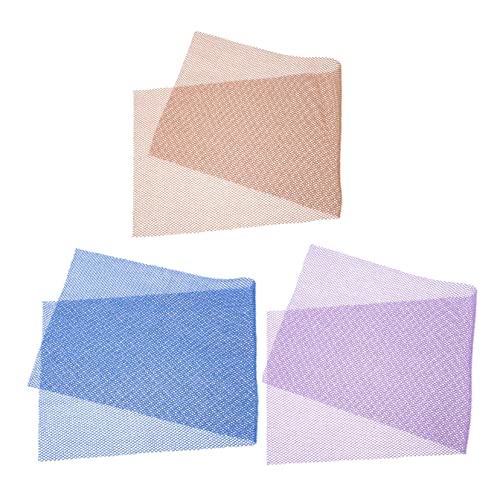 Healvian 3stücke Schäumendes Badetuch Rückenpeeling-handtuch Körperpeeling-werkzeug Badezubehör Für Hause Rückenreinigungsstreifen Peeling-handtücher Für Körper Und Rücken von Healvian