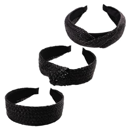 Healvian Dekorative Haarreifen 3er-pack Vielseitige Haarbänder Für Frauen Für Kurzes Glattes Lockiges Haar Healvian Dekorative Haarreifen 3er-pack Vielseitige Haarbänder Für Frauen Für Kurzes Glattes Lockiges Haar von Healvian