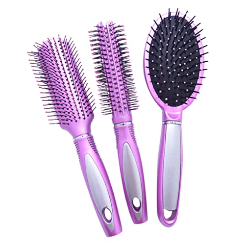 Healvian 3stücke Teiliges Haarbürsten-set Massagebürsten Für Frauen Und Männer Zur Sanften Entwirrung Von Feuchtem Und Trockenem Haar Inklusive Ventilationsbürste -bürste Und von Healvian