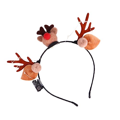 Healvian 3stücke Teiliges Leuchtendes -haarband Mit Bunten Lichtern Festliches Kopfschmuck Weihnachten Und Partys Geeignet Für Erwachsene von Healvian