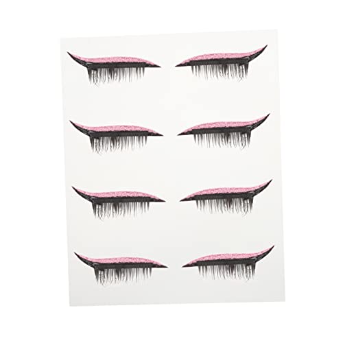 Healvian 4paare Augenlinien Aufkleber Für Perfekten Eyeliner-look Wasserdichtes Design Hautfreundliches Material Für Festivals Und Kostümpartys Leicht Abziehbar Und Einfach Anzuwenden von Healvian