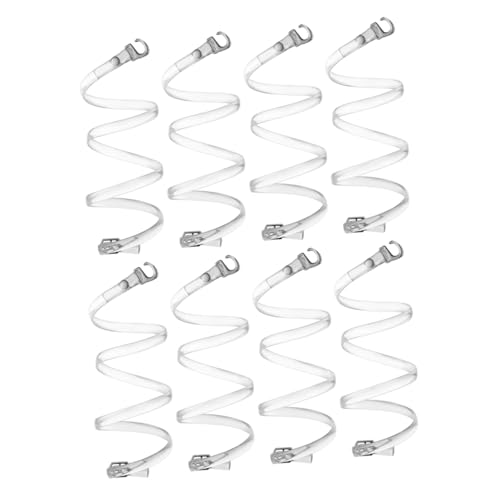 Healvian 4 Paar Transparente Schuhriemen für Hochhackige Schuhe Abnehmbare Rutsch Riemen für Damen Unsichtbare Ersatz Schnürsenkel mit Stabilitätsdesign für Täglichen Gebrauch Healvian 4 Paar Transparente Schuhriemen für Hochhackige Schuhe Abnehmbare Rutsch Riemen für Damen Unsichtbare Ersatz Schnürsenkel mit Stabilitätsdesign für Täglichen Gebrauch von Healvian