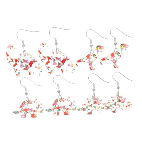 Healvian 4 Paare Dinosaur Ohrringe für Frauen Teiliges Trendige Tier Ohrhänger Robustem Material Leichtgewichtig für Geburtstage Hochzeiten Valentinstag Healvian 4 Paare Dinosaur Ohrringe für Frauen Teiliges Trendige Tier Ohrhänger Robustem Material Leichtgewichtig für Geburtstage Hochzeiten Valentinstag von Healvian