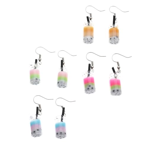 Healvian 4paare Niedliche Milchtee-becher Ohrringe Handgemacht Harz Farbenfrohe Ohrhänger Für Partys Und Kreative Anlässe Perfekter Ohrschmuck Für Frauen Healvian 4paare Niedliche Milchtee-becher Ohrringe Handgemacht Harz Farbenfrohe Ohrhänger Für Partys Und Kreative Anlässe Perfekter Ohrschmuck Für Frauen von Healvian