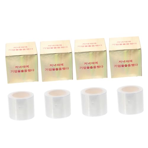 Healvian 4 Rollen Augenbrauen Abdeckfolie Mikroblading Schutzfilm für Augenbrauenfarbe und Eyeliner für Salon und Zuhause Langlebig und Benutzerfreundlich Healvian 4 Rollen Augenbrauen Abdeckfolie Mikroblading Schutzfilm für Augenbrauenfarbe und Eyeliner für Salon und Zuhause Langlebig und Benutzerfreundlich von Healvian