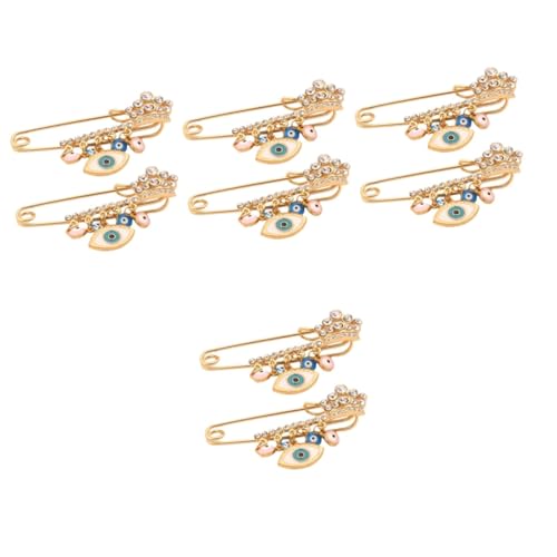 Healvian 4 Sätze Bunte Evil Eye Brosche Broschen Auge Geburtstag Brosche Des Bösen Blicks Rucksäcke Stift Anstecknadel Für Rucksäcke Frauen Brosche Clip Zinklegierung 2 Stücke * 4 von Healvian