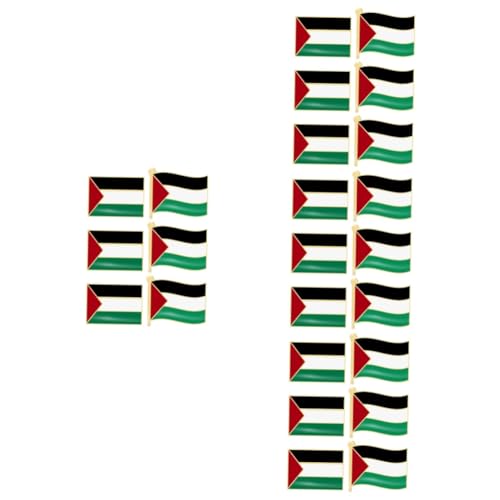 Healvian 4 Sätze Fahnenbrosche National Männer Gestrichen Stolz-pin Flagge Patriotische Stifte Kleidung Brosche Ländernadeln Anstecknadel Für Rucksäcke Jackenstifte Legierung 6 Stück * 4 von Healvian