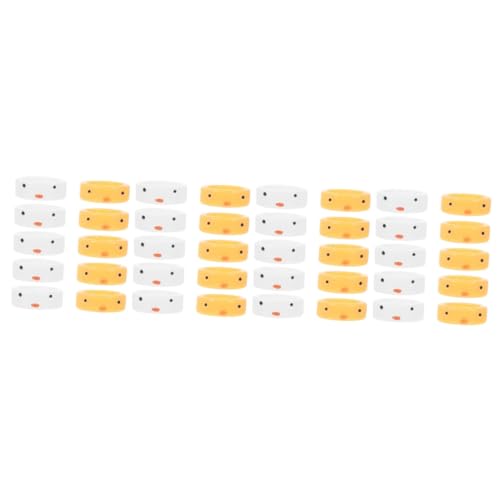 Healvian 4 Sätze Frauen Finger Ringe Kawaii Kleine Hühner Design Dekorative Tail Ringe Für Kostüm Perfektes 10 Stück * 4 von Healvian