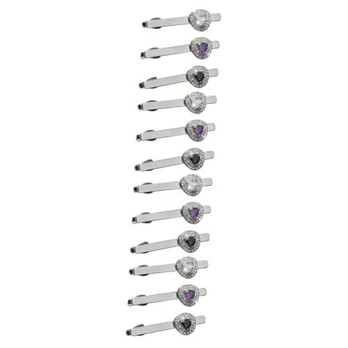 Healvian 4 Sätze Krawattenklammern Für Herren Bling Krawattennadel Im Silberdesign Mit Schmucksteinen Für Hochzeiten Anzüge Formelle Anlässe 3 Stück * 4 Healvian 4 Sätze Krawattenklammern Für Herren Bling Krawattennadel Im Silberdesign Mit Schmucksteinen Für Hochzeiten Anzüge Formelle Anlässe 3 Stück * 4 von Healvian