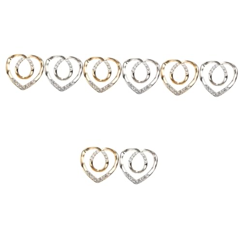 Healvian 4 Sätze Schalschnallen Zubehör Clips Für Kleidung T Shirt Krawattenklammern Für Damen Schal Clip Schnalle Schal Schnalle Schal Clip Strickjacken Clip Pullover 2 Stücke * 4 von Healvian