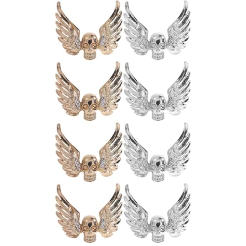 Healvian 4 Sätze Vintage Flügel Brosche Für Damen Anstecknadel Für Kleidung Rucksack Und Anzug Schmuck Dekoration Für Verschiedene Anlässe 2 Stück * 4 von Healvian