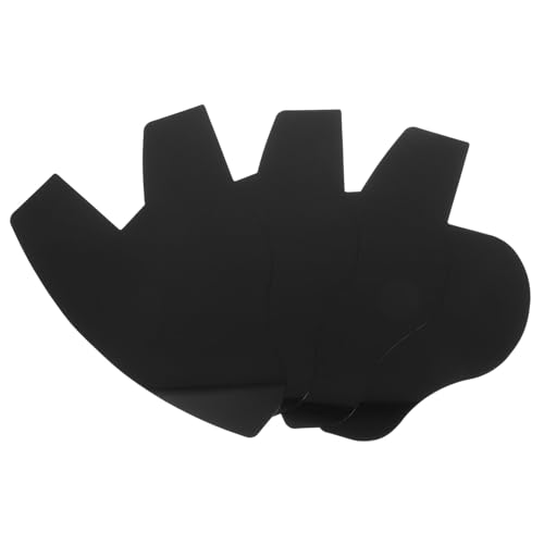 Healvian 4 Stck Teiliges Haaransatz formwerkzeug aus Kunststoff Langlebige Haarlinien designkarten für Bart Haaransatzgestaltung Vielseitiges Shaping tool für Männer Geeignet für Friseure von Healvian