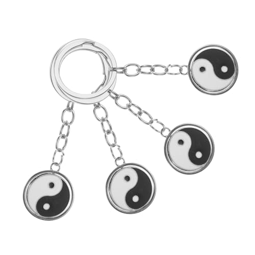 Healvian 4 Stück Eleganter Anhänger im Chinesischen Stil Legierung mit Detaillierter Emaille Verarbeitung für Taschen und Täglichen Gebrauch von Healvian
