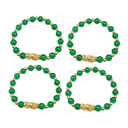 Healvian 4 Stück Goldüberzogenes Simulation Agate Armband Teile Handkette für Partys Reisen Leicht Langlebig Perfektes für Freundinnen Familie Healvian 4 Stück Goldüberzogenes Simulation Agate Armband Teile Handkette für Partys Reisen Leicht Langlebig Perfektes für Freundinnen Familie von Healvian