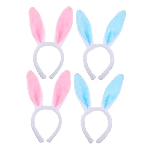 Healvian 4 Stück Häschen-stirnband Hut Mit Hasenohren Hasenkostüm Osterhase Kostümzubehör Für Hasen Graue Hasenohren Plüsch Meerschweinchenkäfig Haarband Stirnbänder Stoff Healvian 4 Stück Häschen-stirnband Hut Mit Hasenohren Hasenkostüm Osterhase Kostümzubehör Für Hasen Graue Hasenohren Plüsch Meerschweinchenkäfig Haarband Stirnbänder Stoff von Healvian