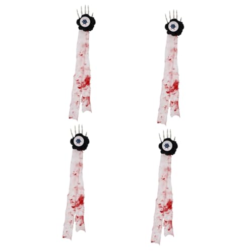 Healvian 4 Stück Halloween Augenball Haarschmuck Chic Haarspange für Mädchen Gruselige Halloween Accessoires für Cosplay und Partys Vielseitig und Sicher im Gebrauch für Haararten und Healvian 4 Stück Halloween Augenball Haarschmuck Chic Haarspange für Mädchen Gruselige Halloween Accessoires für Cosplay und Partys Vielseitig und Sicher im Gebrauch für Haararten und von Healvian