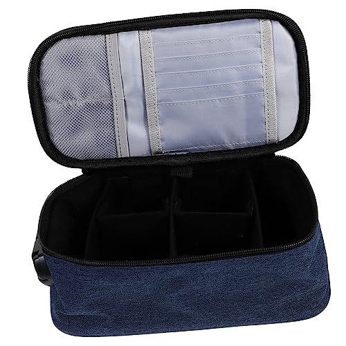 Healvian 4 Stück Kosmetiktasche Make-up-Organizer-Fall Kosmetik-Organizer-Tasche große Reisetasche Reisetaschen Kosmetik-Aufbewahrungstasche Schminktasche groß tragbar Aufbewahrungskiste von Healvian