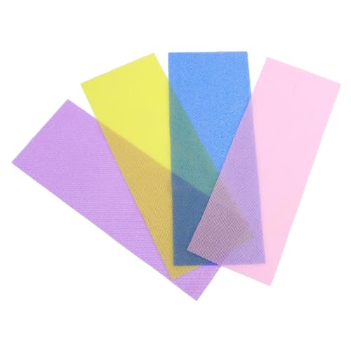 Healvian 4 Stück Mesh -sauna -handtuch Körperwäscher-tuch Badelappen Für Den Körper Japanisches Badetuch Peeling-reibtuch Badetücher Reiben Bad-rückenpeeling-waschlappen Hautschrubber Nylon von Healvian