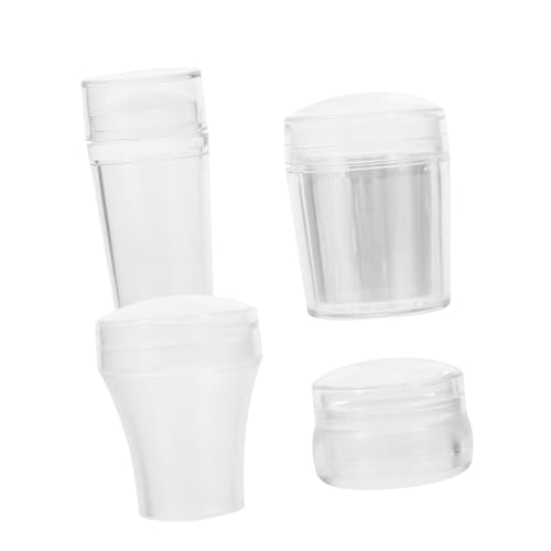 Healvian 4-teiliges Maniküre-set Aus Silikon Für Nagelkunst Stempel Und 4 Schaber Für Nagelwerkzeuge Healvian 4-teiliges Maniküre-set Aus Silikon Für Nagelkunst Stempel Und 4 Schaber Für Nagelwerkzeuge von Healvian