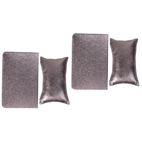 Healvian 4 Stück Handkissen nailing tool maniküre zubehör Comfortable hand rest Hand rest pillow Portable hand cushion Handmatte Armlehne Nagelstudio-Kissen faltbar Handauflage Nagelschale von Healvian