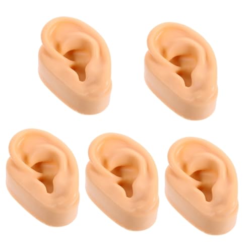 Healvian 4 Stück Ohrstreichform die empfindsamen fun toy Simuliertes Ohrmodell Simulationsmodell Fake-Ohr-Display Ohren Maschine realistisches Ohrmodell Silikon-Fake-Ohr Kieselgel Healvian 4 Stück Ohrstreichform die empfindsamen fun toy Simuliertes Ohrmodell Simulationsmodell Fake-Ohr-Display Ohren Maschine realistisches Ohrmodell Silikon-Fake-Ohr Kieselgel von Healvian