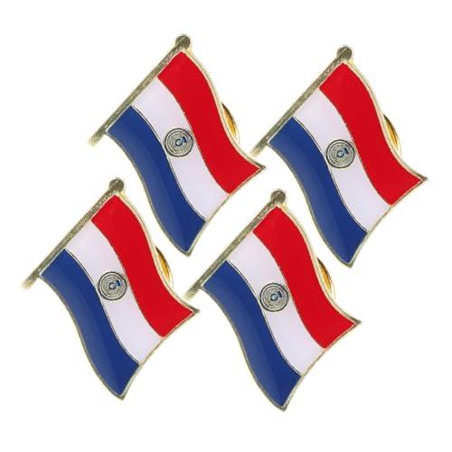 Healvian 4 Stück Robuste Metall Emaillierung für Kleidung Rucksäcke und Feiern Hochwertige Souvenir Badges für Patriotische Anlässe Healvian 4 Stück Robuste Metall Emaillierung für Kleidung Rucksäcke und Feiern Hochwertige Souvenir Badges für Patriotische Anlässe von Healvian