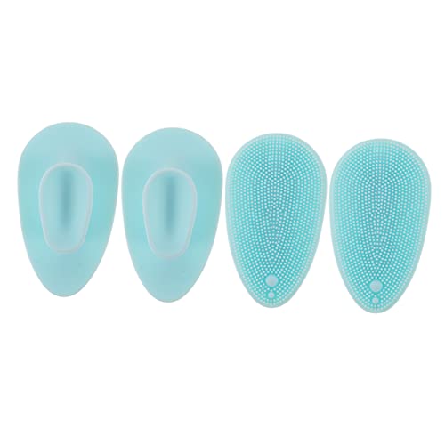 Healvian 4stücke Silikon Gesichtspeelingbürste Reinigungsbürste Für Frauen Männer Peeling-pads Gesichtsbürste Gesichtsschrubber Gesichtsreinigungswerkzeuge von Healvian