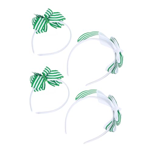 Healvian 4 Stück St Patrick'S Day Patrick Stirnband Haarschmuck Topper Patrick S Day Patrick S Day Verkleidungskostüm Patrick S Day Haarreifen Stirnband Grün von Healvian