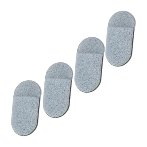 Healvian 4 Stück Teiliges Hautfreundliche Weiche Gesichtsreinigungsschwämme für Sanfte Peeling und Gründliche Porentiefe Reinigung als Make Up Entferner Pads für Unterwegs von Healvian