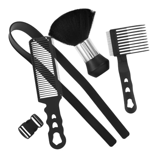 Healvian 4 Stück Teiliges Herren-frisierwerkzeug Präzisem Längenmesskamm Flat-top-positionierungskamm Limitierkamm und Nackenduster für Diy-haarschnitte und Professionelle Salonanwendung Healvian 4 Stück Teiliges Herren-frisierwerkzeug Präzisem Längenmesskamm Flat-top-positionierungskamm Limitierkamm und Nackenduster für Diy-haarschnitte und Professionelle Salonanwendung von Healvian