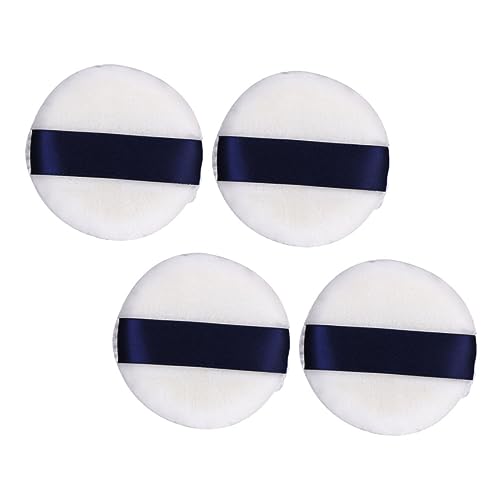 Healvian 4 Stück Teiliges Make Up Puderquaste mit Band Wiederverwendbar und Waschbar für Lose Puder und Foundation für und Mädchen Healvian 4 Stück Teiliges Make Up Puderquaste mit Band Wiederverwendbar und Waschbar für Lose Puder und Foundation für und Mädchen von Healvian
