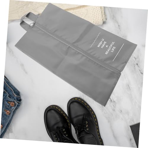 Healvian 4 Stück Teiliges Schuh Aufbewahrungsset Große wasserdichte Reise Schuhbeutel aus Robustem Material Tragbare Organizer Taschen für Damen Schuhe Vielseitig für Wanderschuhe Sneaker von Healvian